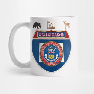 State of Colorado USA Mug